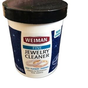 Weimar Fine Jewelry Cleaner Gold Platinum Cleans Revitalizes Fine Jewelry 6 oz